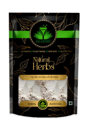 SAI HERBS Jahar Mohra Siddha Powder - Good for Healthy Lifestyle, Supports Overall Wellness - Pure & Natural