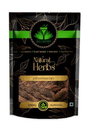 SAI HERBS Jatamansi Root Oily (Special) - Balchad Oily - Jatamasi Jadd Oily - Jatila - Nardostachys Jatamansi -Used For Epilepsy - Hysteria - Syncope - Pure & Natural