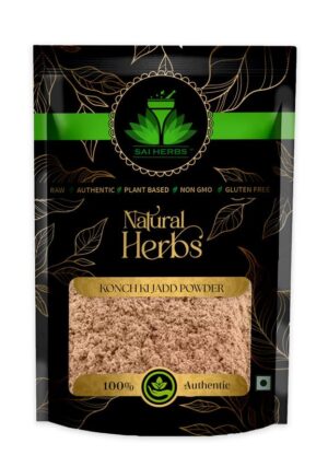 SAI HERBS Kaunch Root Siddha Powder - Konch Ki Jadd Siddha Powder- Kounch Jadd Siddha Powder- Mucuna Root Siddha Powder- Pure & Natural