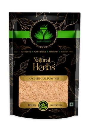 SAI HERBS Kachri Gol Churan - Curcuma Zedoaria Churan - Pure & Natural