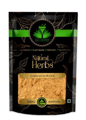 SAI HERBS Haritaki Siddha Powder - Kadukkai Siddha Powder - Terminalia Chebula Siddha Powder - Pure & Natural