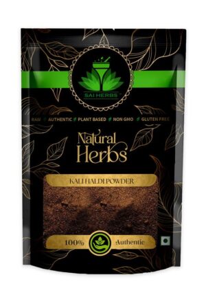 SAI HERBS Kali Haldi Churan - Black Turmeric Churan - Pure & Natural