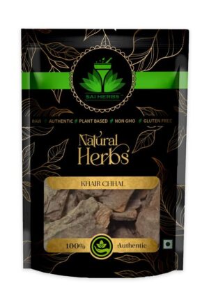 SAI HERBS Khair Chal - Khair Bark - Khair Chaal - Khadira - Khadir - Acacia Catechu - Pure & Natural