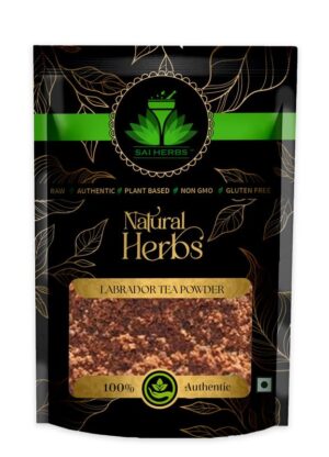 SAI HERBS Labrador Tea Churan - Ledum Groenlandicum Churan - Stamina - Fitness - For Skin & Hair Pure & Natural
