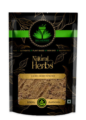 SAI HERBS Laurel Berry Powder - Good for Healthy Lifestyle, Supports Overall Wellness - Pure & Natural