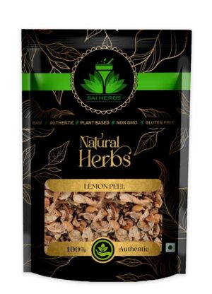 SAI HERBS Lemon Peel - Nimbu Chilka - Nimbu Chilka - Nimboo Chilka - Pure & Natural
