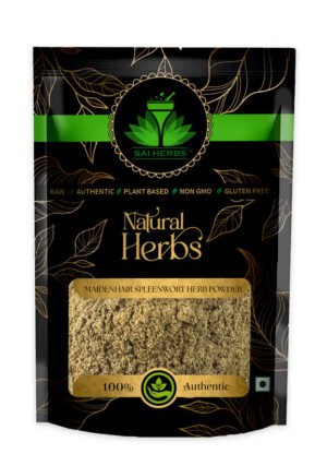 SAI HERBS Maidenhair Spleenwort Herb Siddha Powder - Good for Healthy Lifestyle, Supports Overall Wellness - Pure & Natural