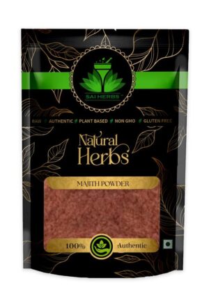SAI HERBS Majith Leaves Churan - Rubia Cordifolia Leaves Churan - Pure & Natural