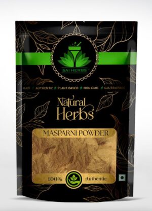 SAI HERBS Masparni Powder - Mashaparni Powder - Teramnus Labialis Powder - Pure & Natural