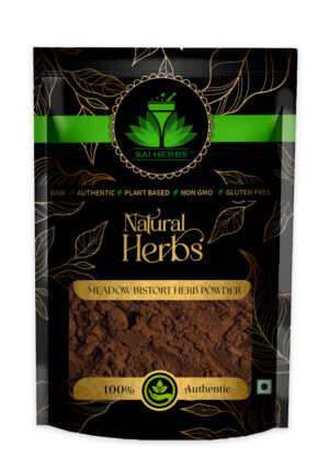 SAI HERBS Meadow Bistort Herb Siddha  Powder - Good for Healthy Lifestyle, Supports Overall Wellness - Pure & Natural