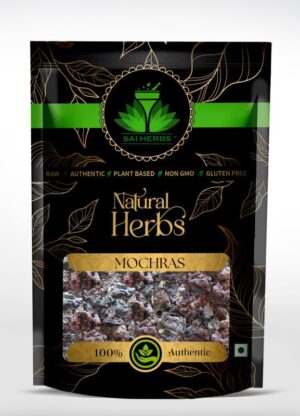 SAI HERBS Mochras - Phool Supari Kali - Moochras - Salmalia Malabaricum - Bombax Ceiba - Red Silk Cotton Tree Gum - Pure & Natural