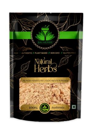 SAI HERBS Mondia Whitei Mulando Root Powder - For Performance - Relieves Stress - For Muscles - Stamina - Pure & Natural