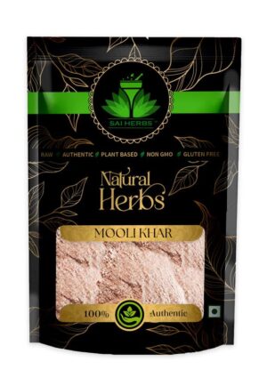 SAI HERBS Mooli Khar Churan - Radish Shaar Churan - Mooli Kshar Churan - Muli Kshaar Churan - Pure & Natural