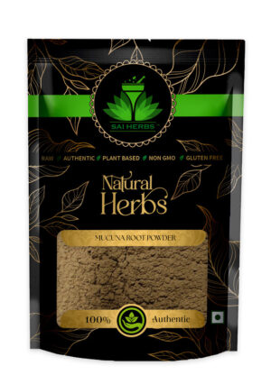 SAI HERBS Mucuna Root Powder - Good for Healthy Lifestyle, Supports Overall Wellness - Pure & Natural