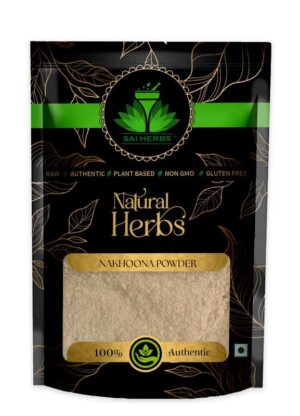 SAI HERBS Nakhoona Churan - Nakhuna Churan - Trigonella Uncata Churan - Crescent Legnum Churan - Pure & Natural