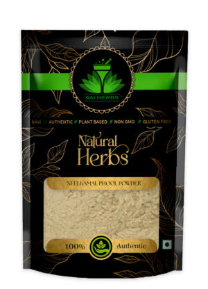 SAI HERBS Neelkamal Phool Churan - Good for Healthy Lifestyle, Supports Overall Wellness - Pure & Natural