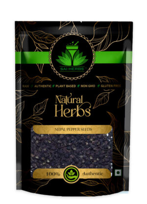 SAI HERBS Nepal Pepper Seeds - Good for Healthy Lifestyle, Supports Overall Wellness - Pure & Natural