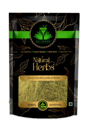 SAI HERBS Night Jasmine Herb Siddha  Powder - Good for Healthy Lifestyle, Supports Overall Wellness - Pure & Natural