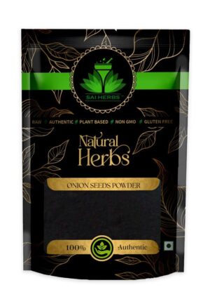 SAI HERBS Onion Seeds Siddha Powder - Good For Cooking & Hair Growth - Pure & Natural?