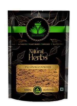 SAI HERBS Pala Indigo Unani Powder - Indarjo Shireen Unani Powder - Pure & Natural