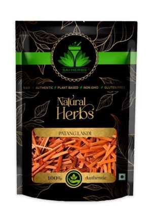 SAI HERBS Patang Lakdi - Patang Wood - Caesalpinia Sappan - Sappan Wood - Pure & Natural