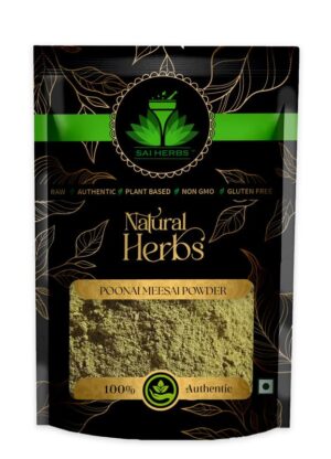SAI HERBS Poonai Meesai Churan - Orthosiphon Aristatus Churan - Pure & Natural
