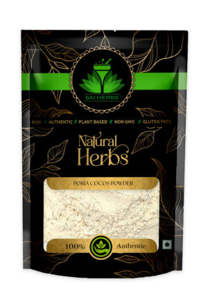 SAI HERBS Poria Cocos Siddha Powder - Good for Healthy Lifestyle, Supports Overall Wellness - Pure & Natural