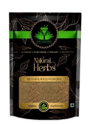 SAI HERBS Red Hogweed Powder - Tar Vine Powder - Red Spiderling Powder - Pure & Natural