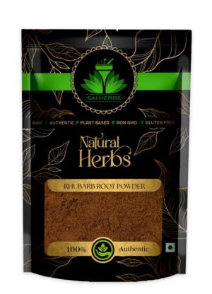 SAI HERBS Rhubarb Root Unani Powder - Rheum Webbianum Root Unani Powder - Pure & Natural
