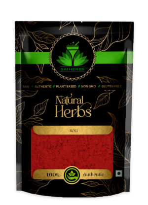 SAI HERBS Haldi Kumkum - Roli - Original Puja Roli - Pure & Natural