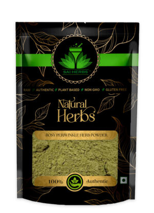 SAI HERBS Rosy Periwinkle Herb Powder - Good for Healthy Lifestyle, Supports Overall Wellness - Pure & Natural