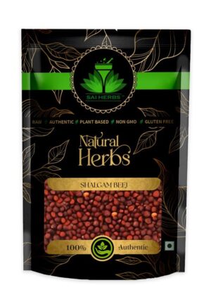 SAI HERBS Shalgam Beej - Shaljam Seeds - Turnip Seeds - Brassica Rapa Linn - Pure & Natural
