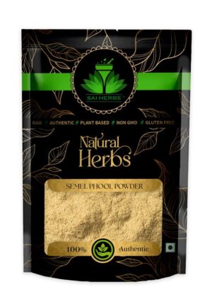 SAI HERBS Semel Phool Churan - Simbal Phool Churan - Simbal Flower Churan - Bombax Malabaricum Churan - Pure & Natural