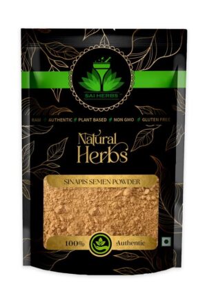 SAI HERBS Sinapis Semen Powder - Pure & Natural