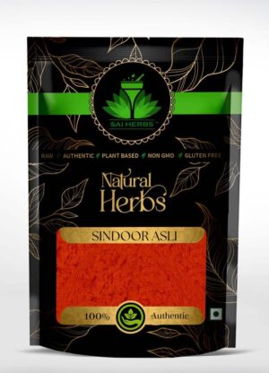 SAI HERBS Sindoor Asli - Hanuman Ji Sindoor - Pure & Natural