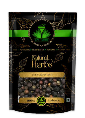 SAI HERBS Sour Cherry Fruit - Good for Healthy Lifestyle, Supports Overall Wellness - Pure & Natural