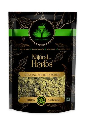 SAI HERBS Stinging Nettle Powder - Good For Lungs - Good For Skin - Pure & Natural