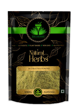SAI HERBS Sugar Leaves Powder - Good for Healthy Lifestyle, Supports Overall Wellness - Pure & Natural