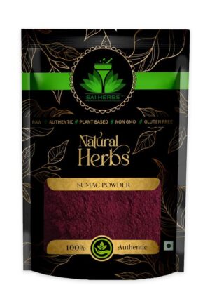 SAI HERBS Sumac Powder - Sumaq Powder - Pure & Natural