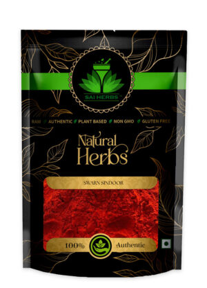 SAI HERBS Swarn Sindoor - Swarna Sindur - Good for Healthy Lifestyle, Supports Overall Wellness - Pure & Natural