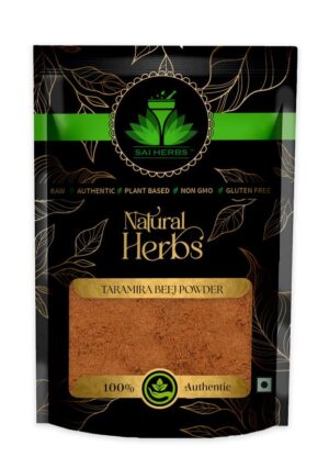 SAI HERBS Taramira Beej Churan - Taramira Seeds Churan - Arugula Seeds Churan - Pure & Natural