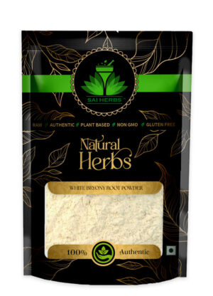 SAI HERBS White Bryony Root Siddha Powder - Good for Healthy Lifestyle, Supports Overall Wellness - Pure & Natural