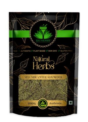 SAI HERBS Yelumbu Otti Ilai Unani Powder - Creeping Blepharis Leaves Unani Powder - Pure & Natural