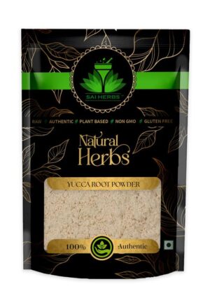 SAI HERBS Yucca Root Powder - Yucca Filimentosa Powder - Pure & Natural