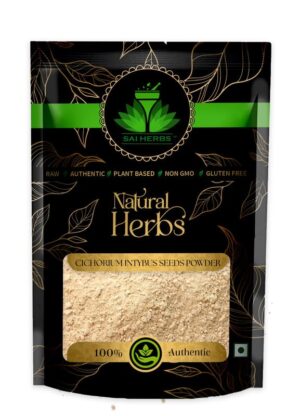 SAI HERBS Cichorium Intybus Unani Powder - Kasni Seeds Unani Powder - Endive Unani Powder - Chicory Unani Powder - Pure & Natural