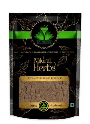 SAI HERBS Indian Tephrosia Churan - Good for Healthy Lifestyle, Supports Overall Wellness - Pure & Natural