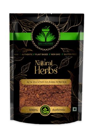 SAI HERBS Acacia Confusa Bark Powder - Good for Healthy Lifestyle, Supports Overall Wellness - Pure & Natural