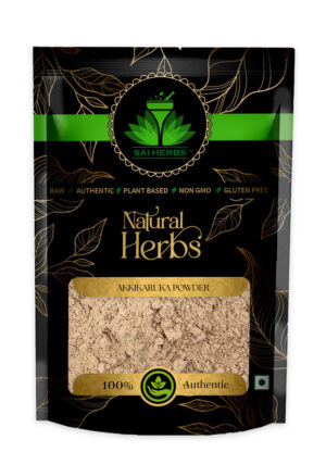 SAI HERBS Akkikaruka Powder - Good for Healthy Lifestyle, Supports Overall Wellness - Pure & Natural (100 Grams)