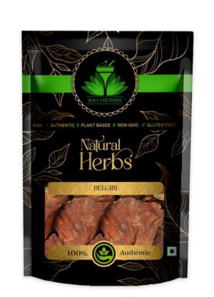 SAI HERBS Belgiri - Belgiri - Bael Phal Dry - Aegle Marmelos - Wood Apple - Pure & Natural