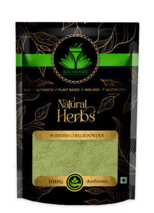 SAI HERBS Berberis Chingii Powder - Good for Healthy Lifestyle, Supports Overall Wellness - Pure & Natural